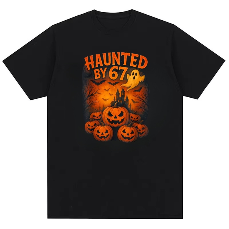 เสื้อยืดผ้าฝ้ายสตรีทแฟชั่น Thous by 67 Meme เหมาะสำหรับทุกเพศ