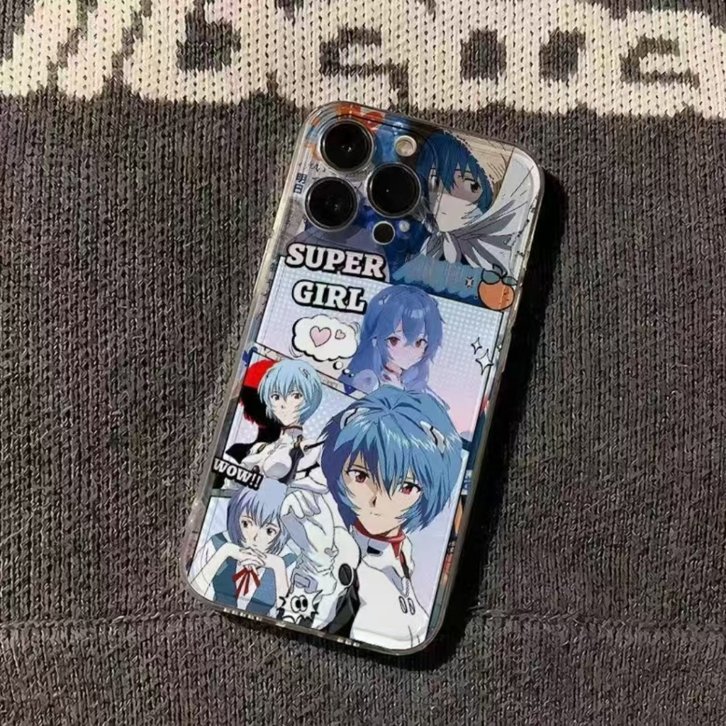 Evangelion สําหรับ iPhone 16Pro เคสโทรศัพท์ EVA 13 11 กันกระแทก TPU iPhone สําหรับ iPhone 16Plus 16 