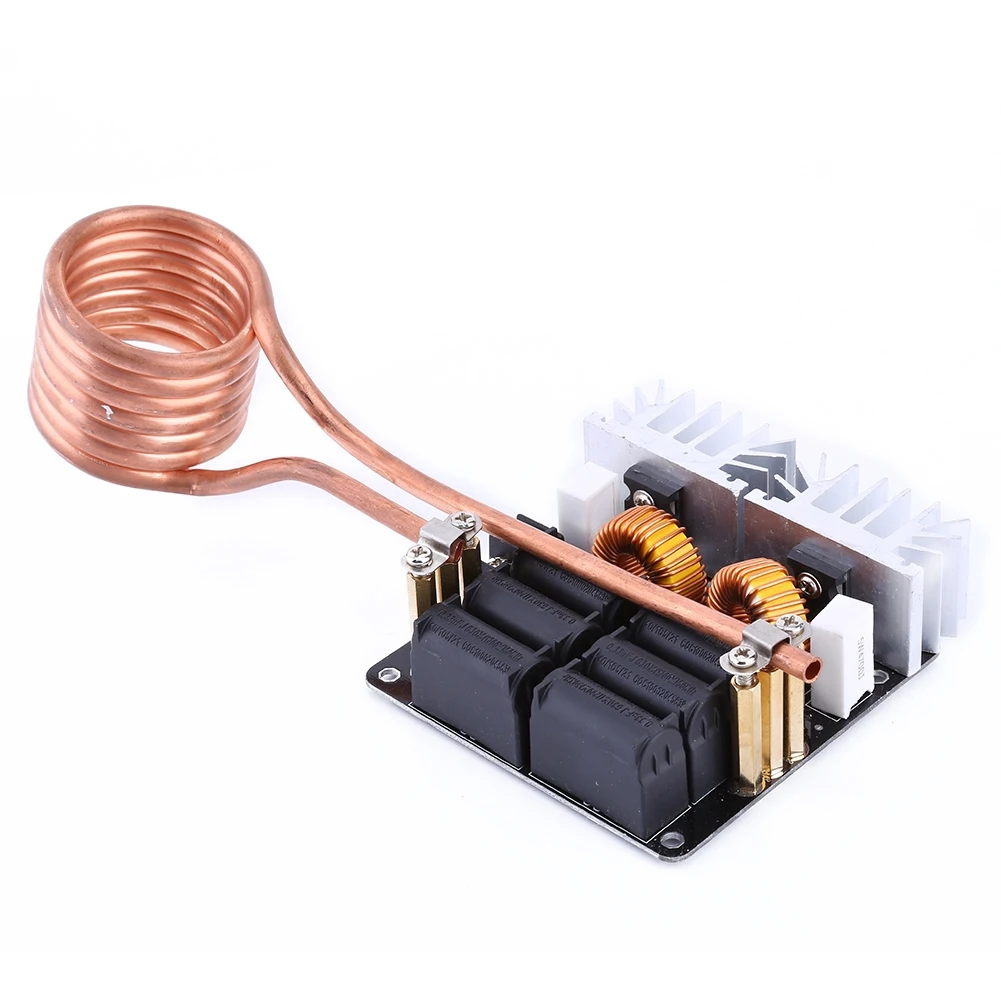 1000W Driver Board ความร้อน 1000W ZVS แรงดันไฟฟ้าต่ํา Induction ความร้อนโมดูล Flyback Driver เครื่อง