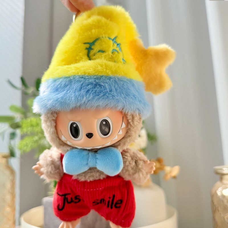 Labubu เสื้อผ้าเด็กหนึ่งสองสามรุ่นดาวเสื้อผ้าชุด 17 ซม.เสื้อผ้าเด็กแต่งตัวตุ๊กตาจี้ตุ๊กตาเครื่องแต่งกาย