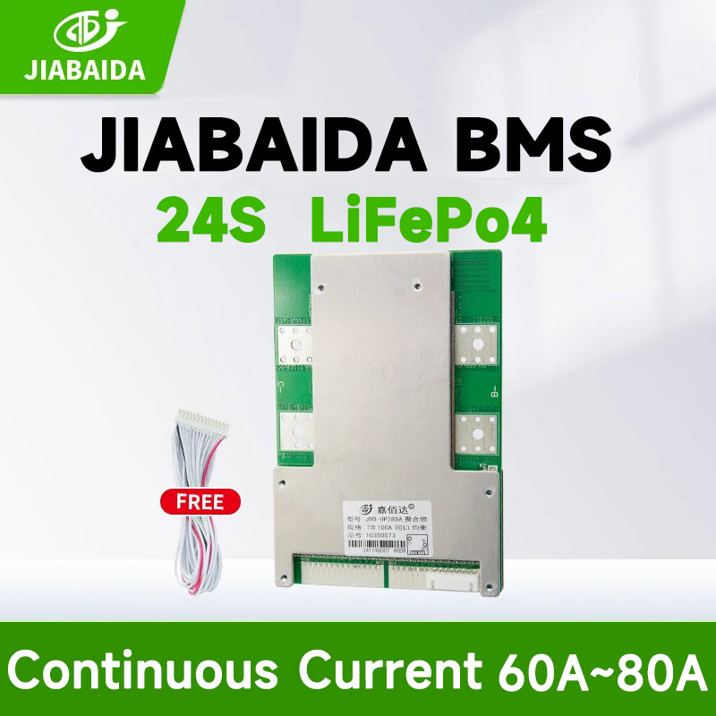 JBD BMS HP28SA Li-ion 16S 50V 120A ต่อเนื่องปัจจุบันปกป้อง jaibaida BMS พร้อม Balance