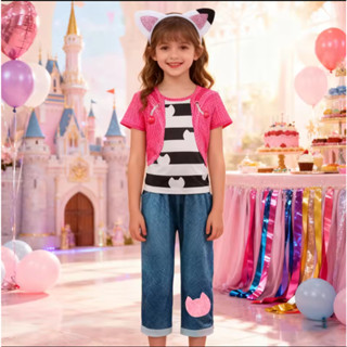 สาวเจ้าหญิง Gabby Cat คอสเพลย์เครื่องแต่งกายอุปกรณ์เสริม + ก…