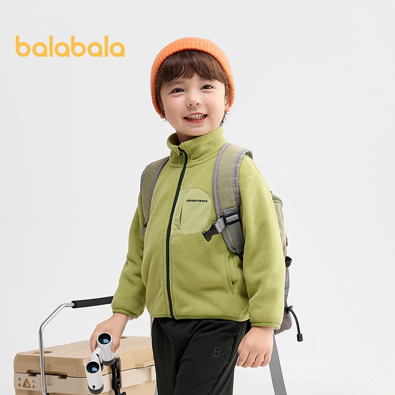 balabala جاكيت فليس أطفال دافئ مضاد للكهرباء الساكنة 2025 — صورة 2