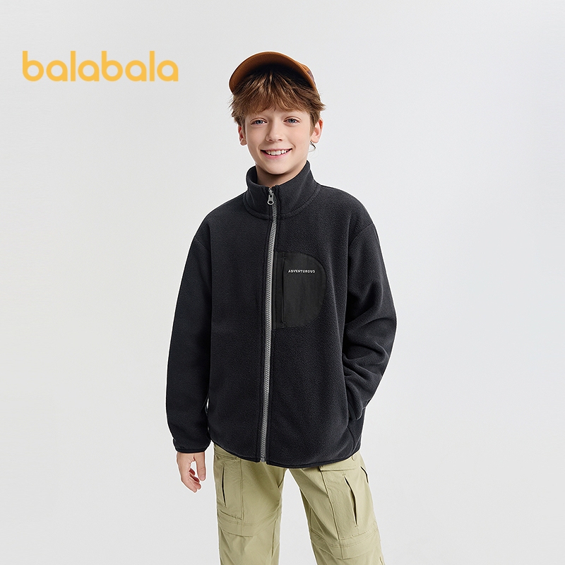 ถนน เด็กแจ็คเก็ตขนแกะชายหญิงฤดูหนาวที่อบอุ่นป้องกันไฟฟ้าสถิตย์แจ๊กเก็ต2025แฟชั่นสบายๆนุ่มระบายอากาศสบายทุกวันสวมใส่โรงเรียนสไตล์เล่นกลางแ - รูปที่ 6