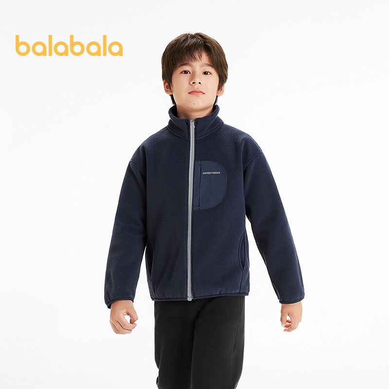 ถนน เด็กแจ็คเก็ตขนแกะชายหญิงฤดูหนาวที่อบอุ่นป้องกันไฟฟ้าสถิตย์แจ๊กเก็ต2025แฟชั่นสบายๆนุ่มระบายอากาศสบายทุกวันสวมใส่โรงเรียนสไตล์เล่นกลางแ - รูปที่ 5