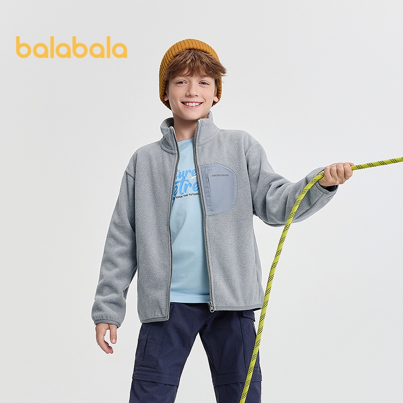 balabala جاكيت فليس أطفال دافئ مضاد للكهرباء الساكنة 2025 — صورة 4