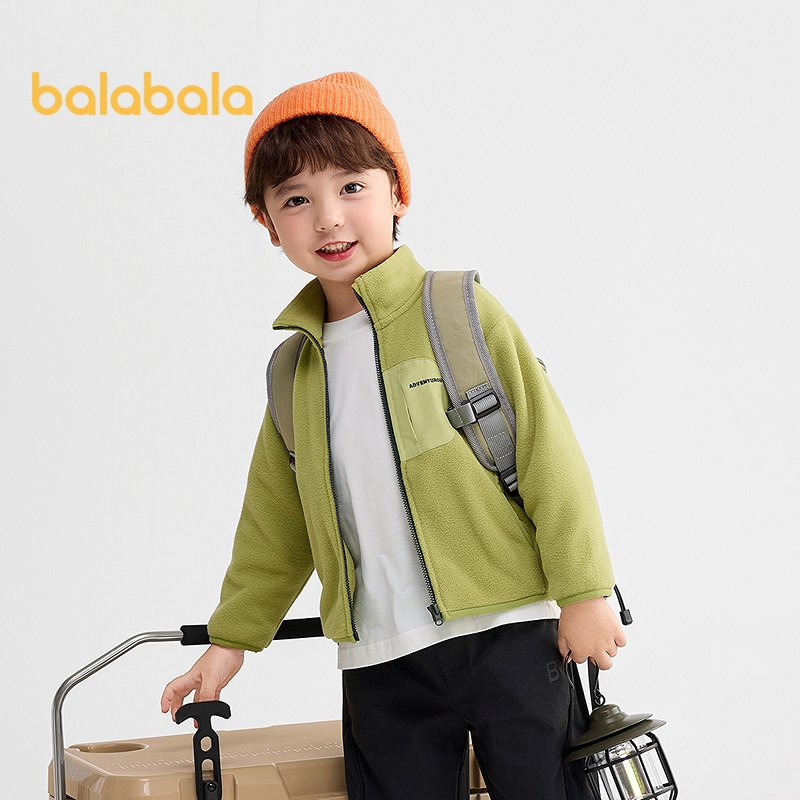 ถนน เด็กแจ็คเก็ตขนแกะชายหญิงฤดูหนาวที่อบอุ่นป้องกันไฟฟ้าสถิตย์แจ๊กเก็ต2025แฟชั่นสบายๆนุ่มระบายอากาศสบายทุกวันสวมใส่โรงเรียนสไตล์เล่นกลางแ