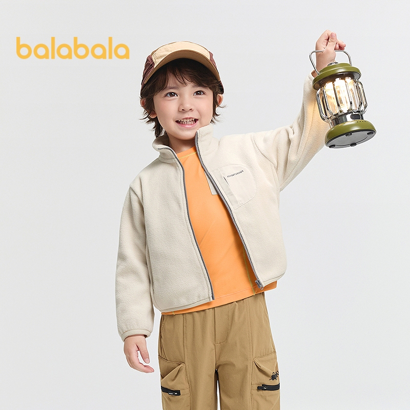 ถนน เด็กแจ็คเก็ตขนแกะชายหญิงฤดูหนาวที่อบอุ่นป้องกันไฟฟ้าสถิตย์แจ๊กเก็ต2025แฟชั่นสบายๆนุ่มระบายอากาศสบายทุกวันสวมใส่โรงเรียนสไตล์เล่นกลางแ - รูปที่ 2