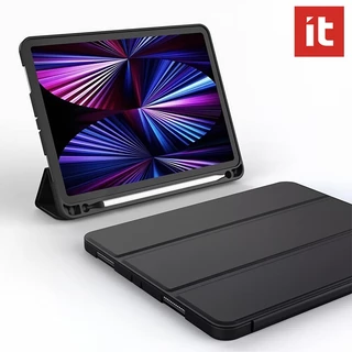 IT 3 พับกรณี iPad A16 2025 Air 11 M2 M3 M4 iPad 10th/11th/12th Air 4/5/6/7/8 10.9 7/8/9th 10.2 pro12.9 pro 11 13 M4 M5 5/6th Slim กรณีสมาร์ท ที่วางซิลิโคนนิ่ม
