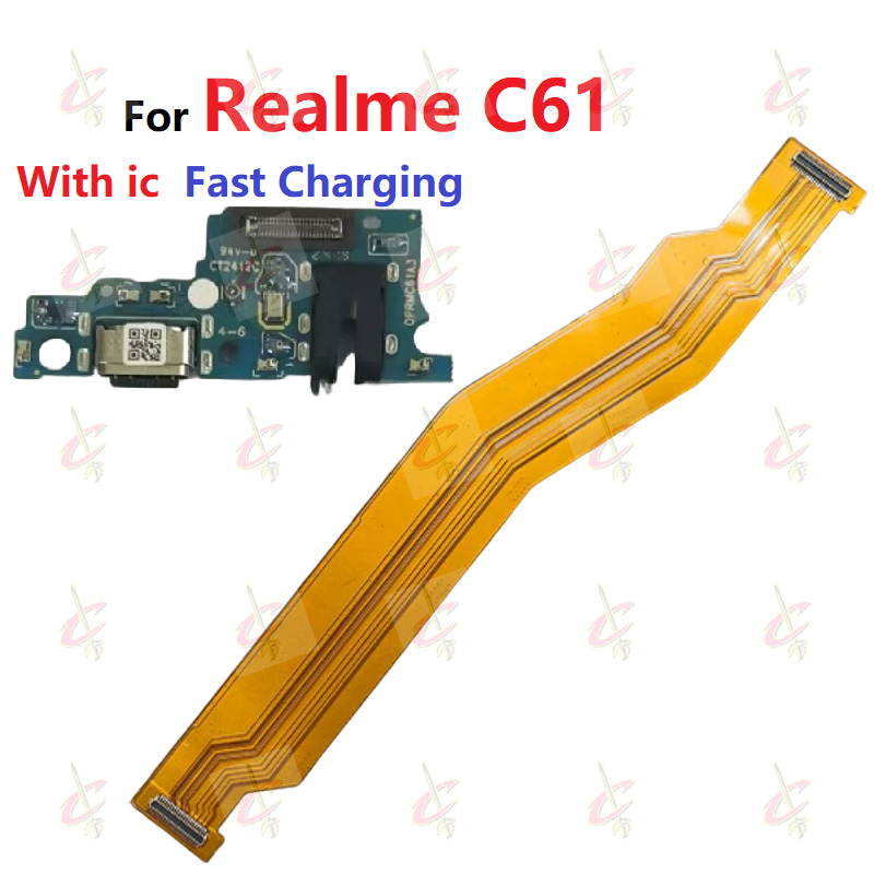 แพรตูดชาร์จ ตูดชาร์จ (Charging board) สําหรับ Realme C61 RMX3939