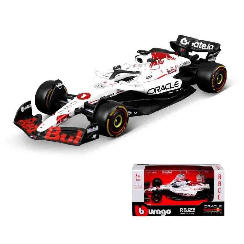 Bburago 1:43 F1 Red Bull RB21 2025 สถานีญี่ปุ่น 1 Verstappen 22 Yuki Tsunoda รถ Die Cast ของเล่นสะสม