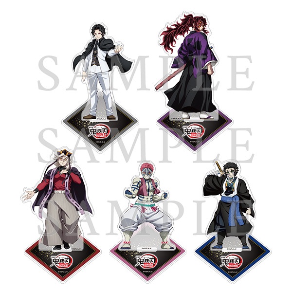 Demon Slayer Infinity Castle ขาตั้งอะคริลิค – Muzan Upper Moons Kokushibo Akaza Daki ของขวัญสะสม