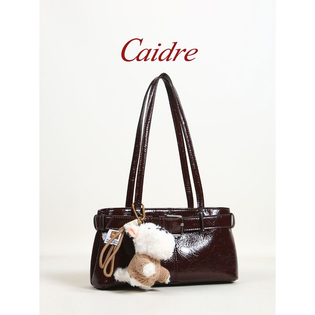 Caidre กระเป๋าสะพายข้างสำหรับผู้หญิง สไตล์บอสตัน สะดวกในการใช้งานประจำวัน