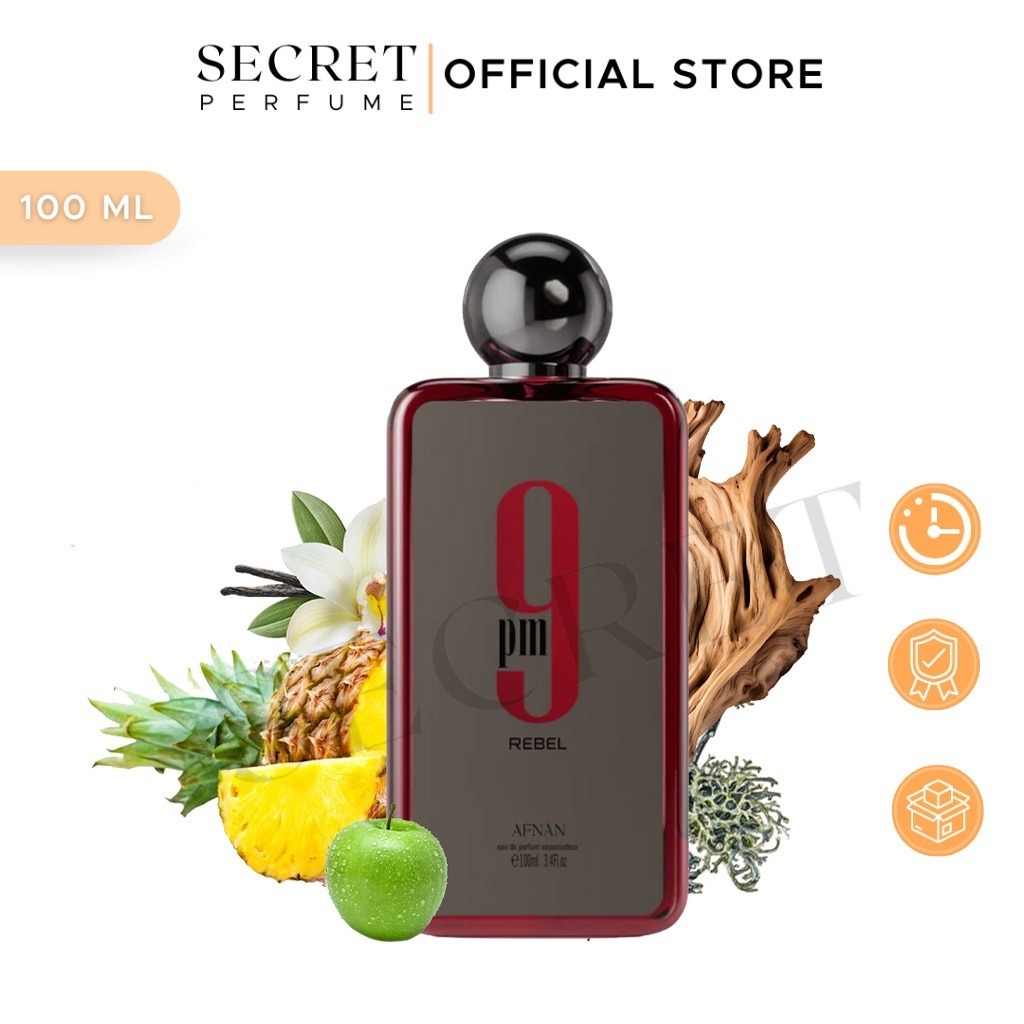 ✨ส่งฟรี✨ น้ําหอมแท้ 100% Afnan 9PM Rebel EDP / Dive Eau De Parfum 100ml น้ําหอมผู้ชาย น้ําหอมสด น้ํา