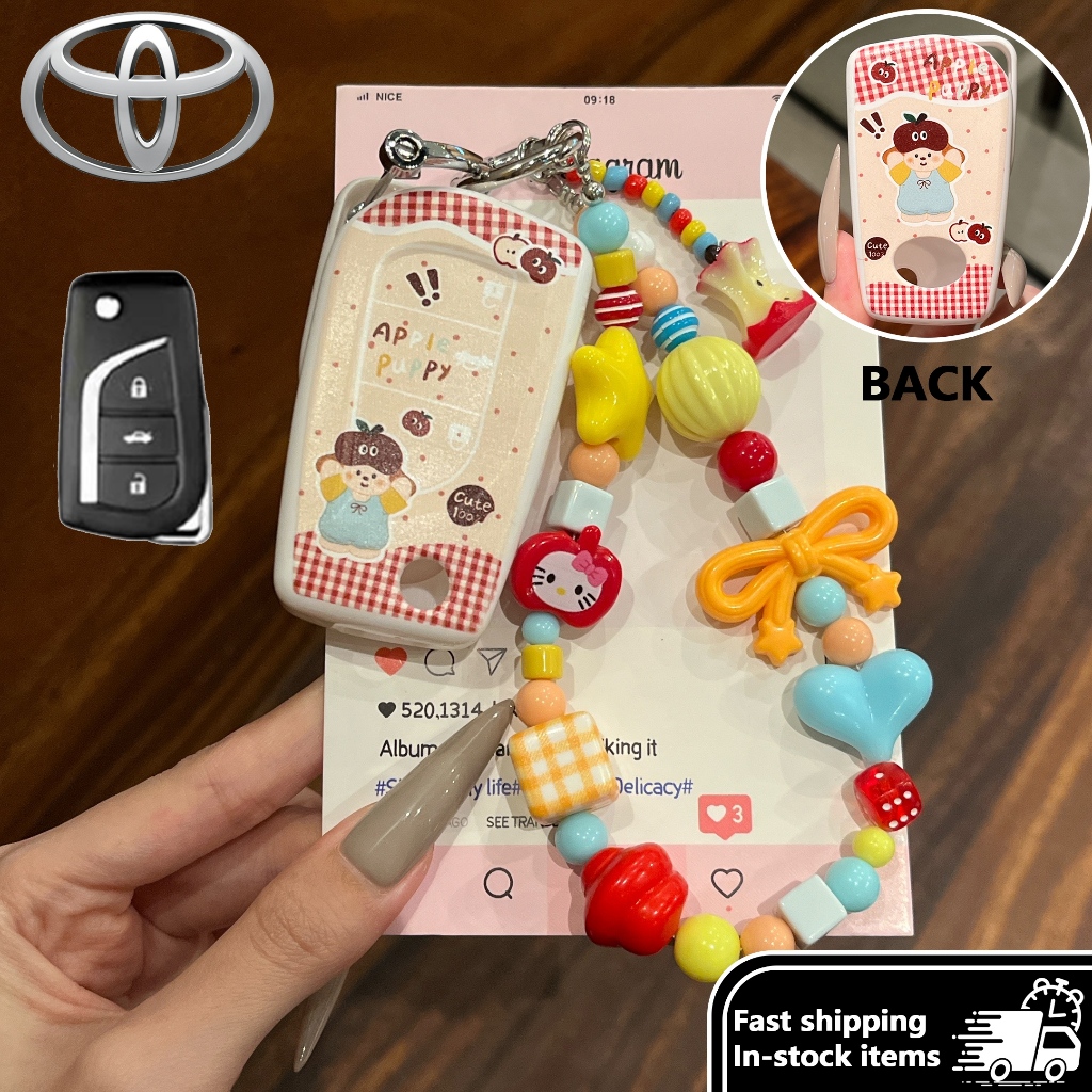 Toyota hilux revo altis 2014-2019 เคสกุญแจรถ vios Yaris 2014 Key corve Forturner Hilux Auris Avensis Key Cover Case