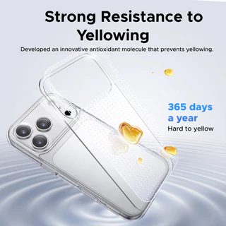 【for iPhone 17 Series】UGREEN เคสโทรศัพท์ Crystal Clear Original Series เคสโทรศัพท์ฝาครอบโปร่งใสเคสป้องกันโทรศัพท์ สําหรับ iPhone 17 iPhone 17 Pro Max
