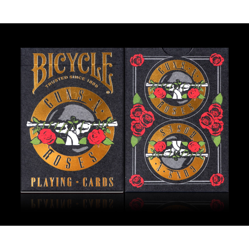 【BICYCLE】สะสมไพ่Guns N' Roses by bicycle cards cardistry magic deck
