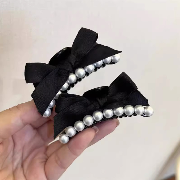 กิ๊บติดผมแบบเจ้าหญิงพร้อมโบว์ ดีไซน์คลิปสำหรับทรงผมหน้าม้า - รูปที่ 5