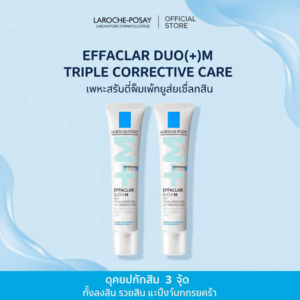 La Roche-Posay Effaclar Duo[+M] Acne Treatment Moisturizer 40ml