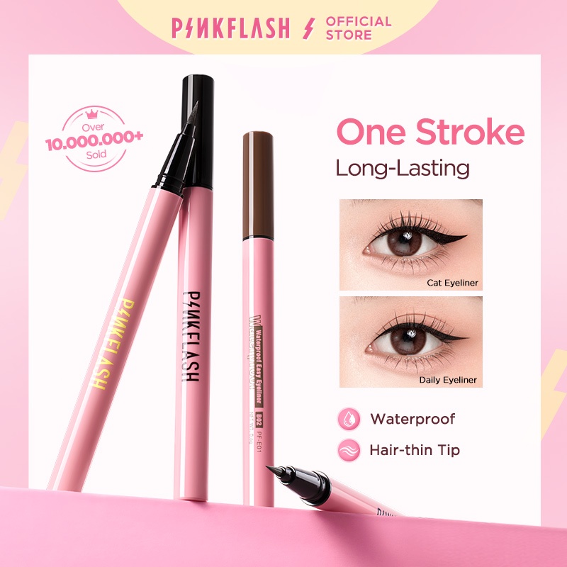 Pinkflash OhMyLine อายไลเนอร์ เนื้อแมตต์ กันน้ํา ติดทนนาน