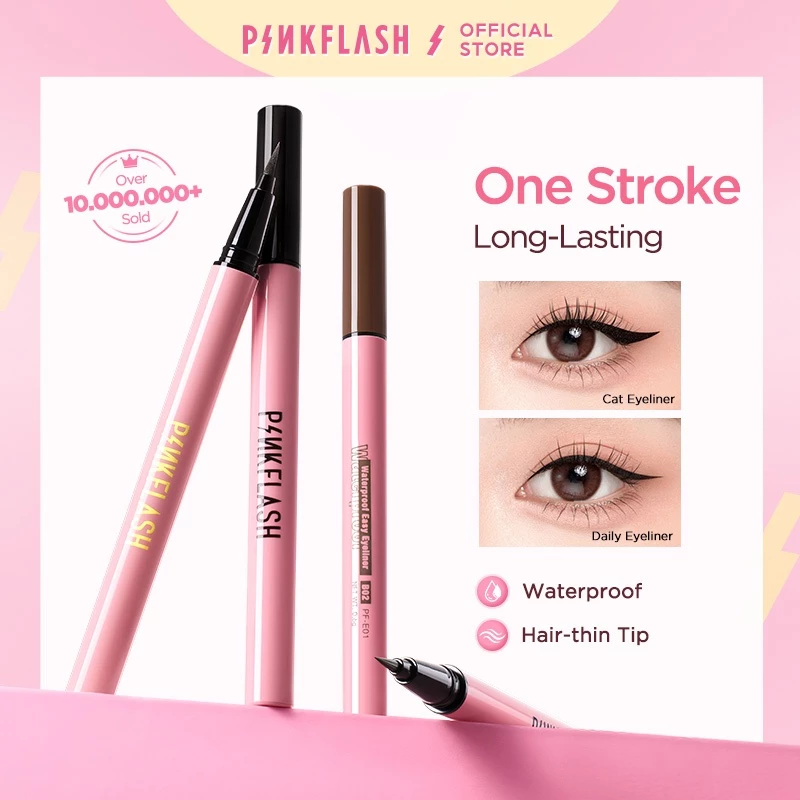 Pinkflash OhMyLine อายไลเนอร์ เนื้อแมตต์ กันน้ํา ติดทนนาน