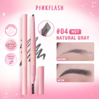 Pinkflash # Ohmyemoji ดินสอเขียนคิ้วอัตโนมัติกันน้ําติดทนนาน 8H