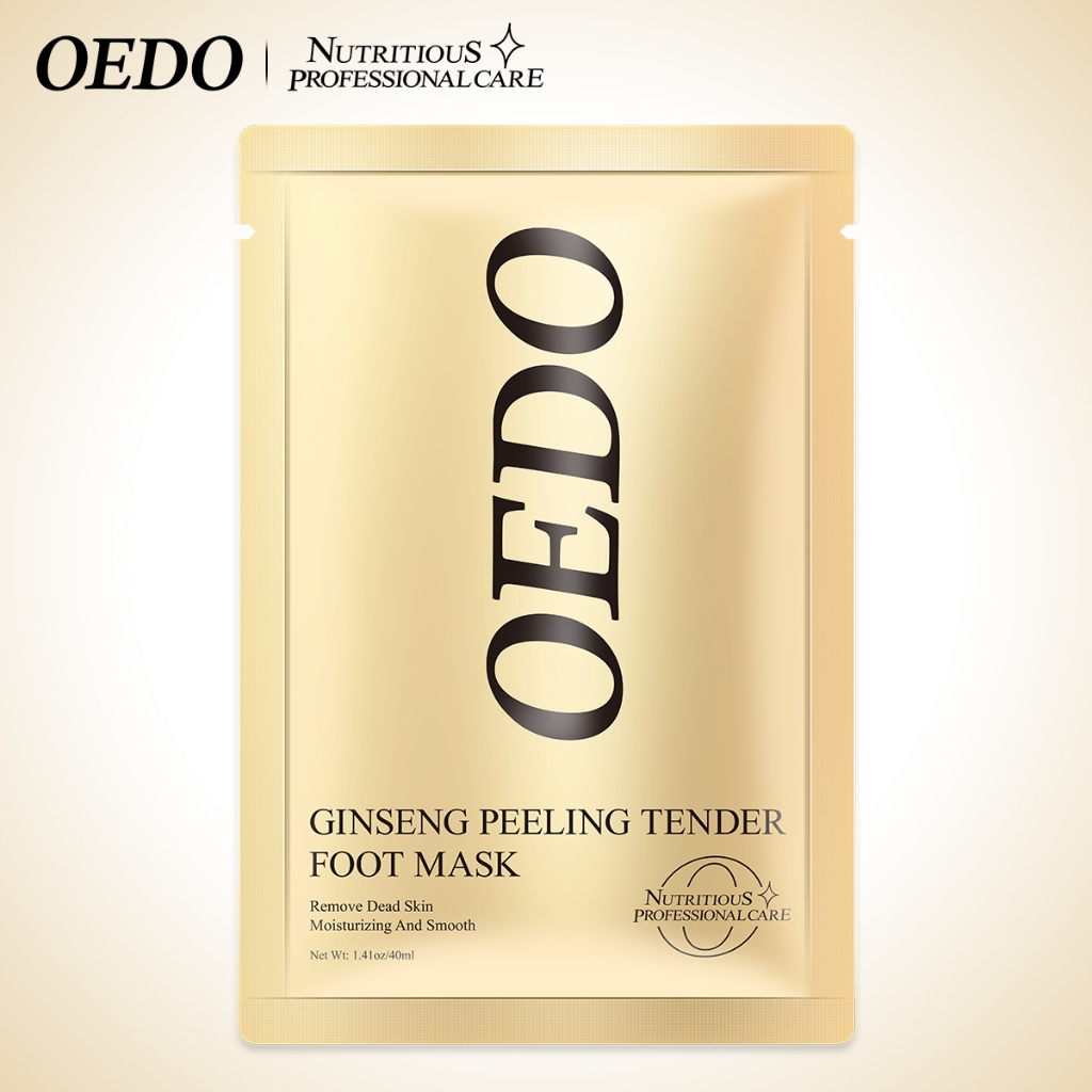 OEDO FDA มาส์กขัดผิวเท้า ลอกออกมาส์กเท้า ขจัดผิวที่ตายแล้วรอบเท้า ค่อยๆลอกเท้าแคลลัสออก แผ่นมาสก์เท้า ขจัดเซลล์ผิวที่ตายเเล้ว Foot Peel Mask 1 ซอง - รูปที่ 7