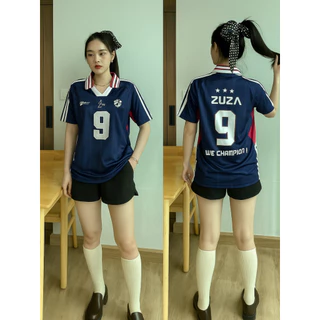 🤍ส่งไวจากไทย🤍 เสื้อโปโลคอปก แขนสั้น เสื้อกีฬาคอปกพิมพ์ลาย Oversize Unisex ผ้าไมโครนุ่มลื่น ใส่สบาย