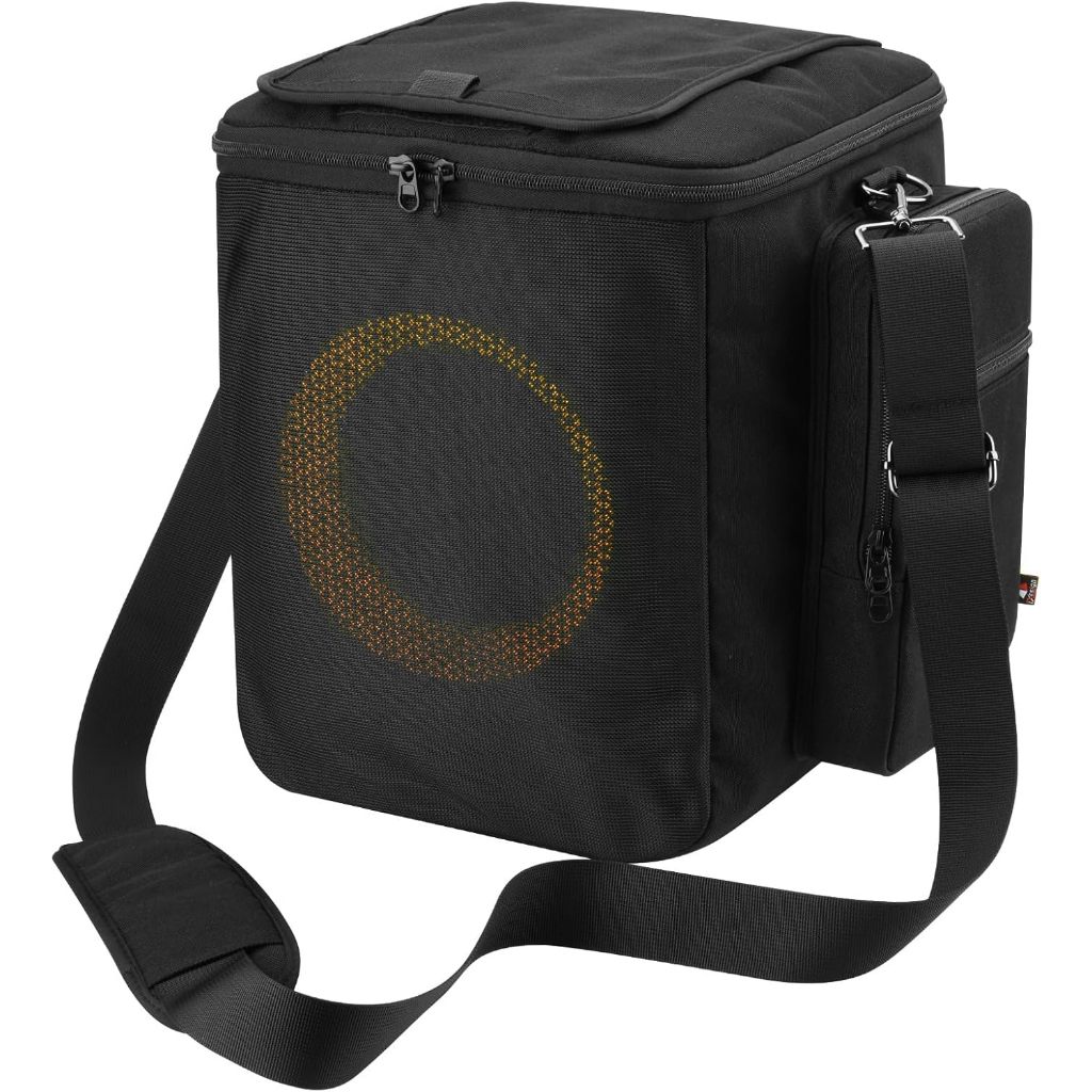 กระเป๋าเดินทางสําหรับ for JBL Partybox Encore 2 Essential, Carrier Storage Bag พร้อมอุปกรณ์เสริมกระเป๋าสายคล้องไหล่ปรับได้สําหรับ for JBL PartyBox Encore 2 Essential