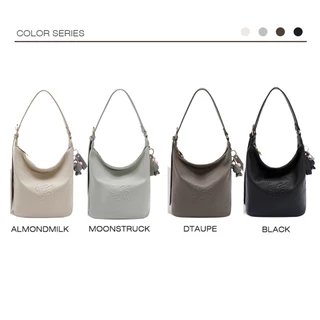 David Jones Paris 2025 Spring Summer New Collection Designer Women Shoulder Bags Hobo Bags หนัง pu female Soft and Supple bag Mio Bucket Bag