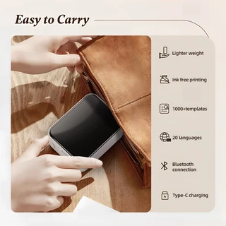 Marklife Thermal Label Printer P15 Bluetooth Label Sticker Printer Label Maker Mini Portable Printer