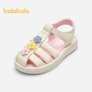 Balabala รองเท้าแตะเด็กสาว สไตล์ใหม่สำหรับฤดูร้อน 2025 Soft …