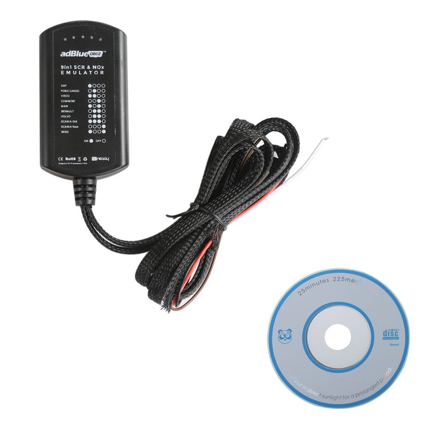 9 in 1 Universal Adblue Emulator สําหรับ Mercedes, MAN, Scania, Iveco, DAF, Vol, Renault, Ford และ C