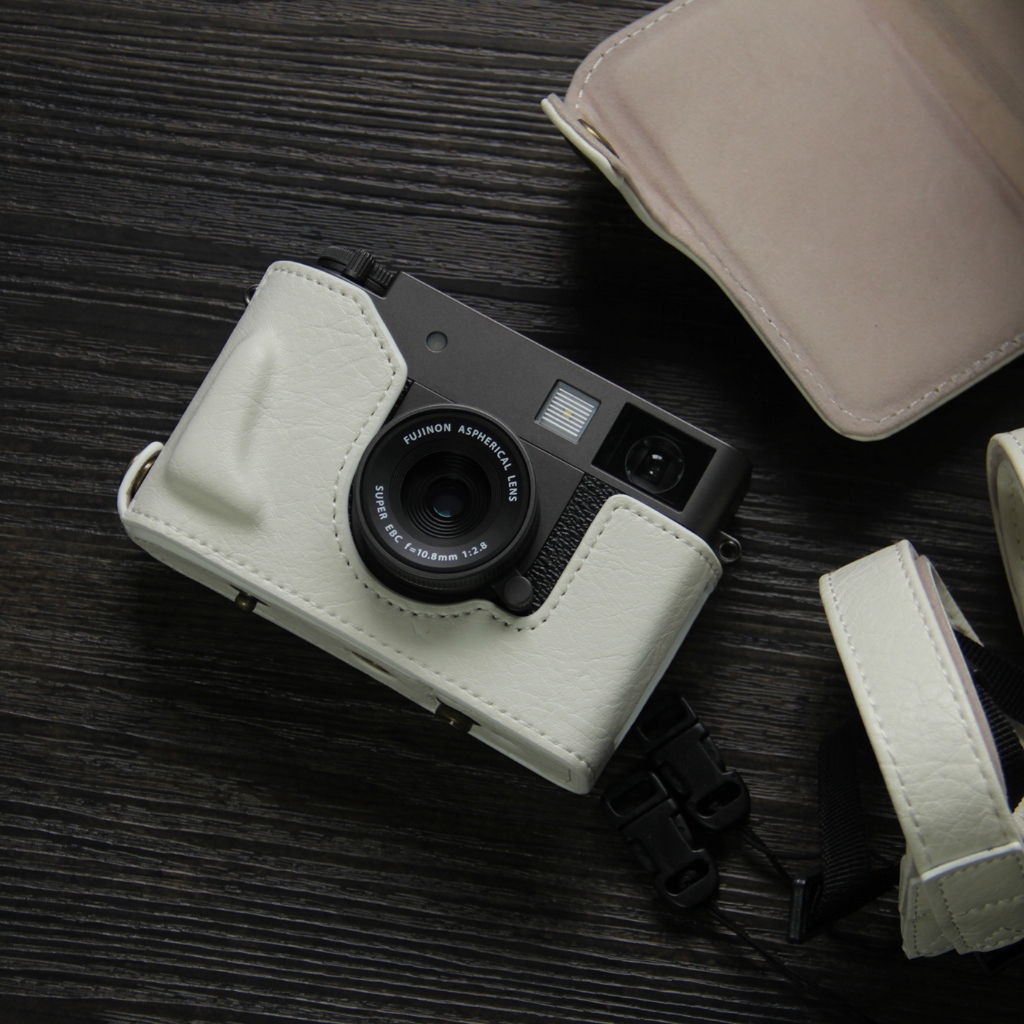 เคสกล้องหนัง Pu ครึ่งตัว X สําหรับ FujiFilm X-Half X Half