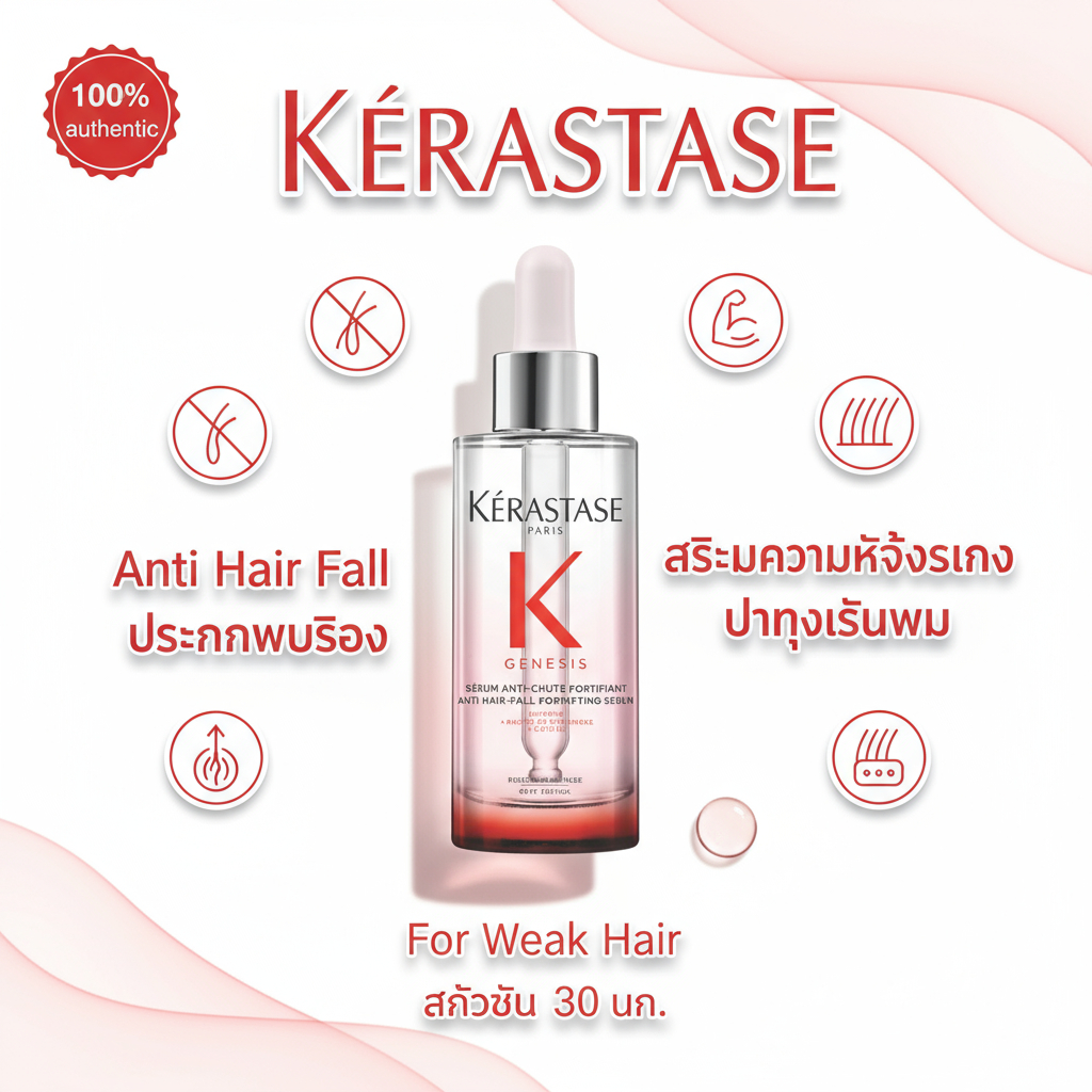 Kerastase Genesis anti chute fortifiant anti hair fall Serum 30ml