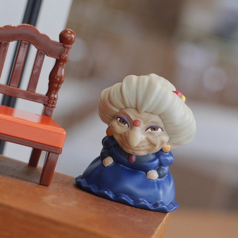 ญี่ปุ่นเดี่ยว Ghibli Hayao Miyazaki Spirited Away 12 ชิ้นชุด Tang Granny หุ่นนิ้วมือของเล่นตกแต่งของขวัญวันเกิด ราคา ถูกที่สุด ดีลบีเคเค แกลเลอรีภาพที่ 6
