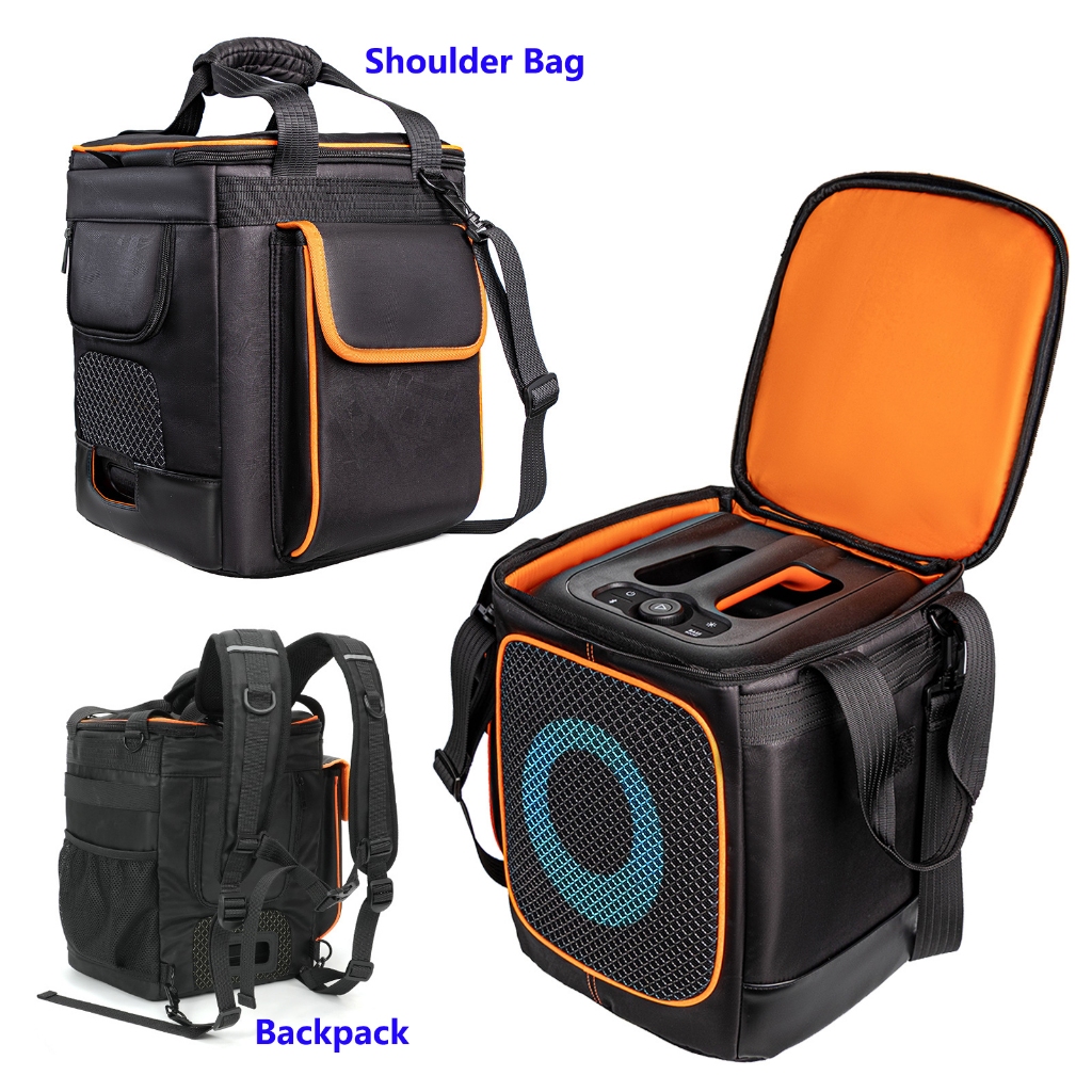 กระเป๋าเดินทางสําหรับ for JBL Partybox Encore 2 Essential, Carrier Storage Bag พร้อมอุปกรณ์เสริมกระเ