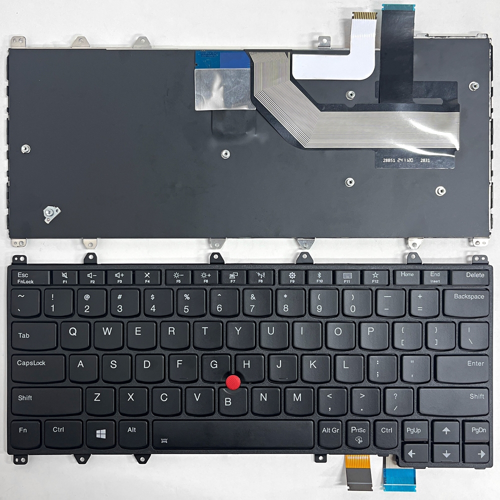 สําหรับ Lenovo ThinkPad Yoga 260 โยคะ 370 X380 โยคะ ThinkPad S1 2nd 3rd 4th Generation แป้นพิมพ์แล็ป
