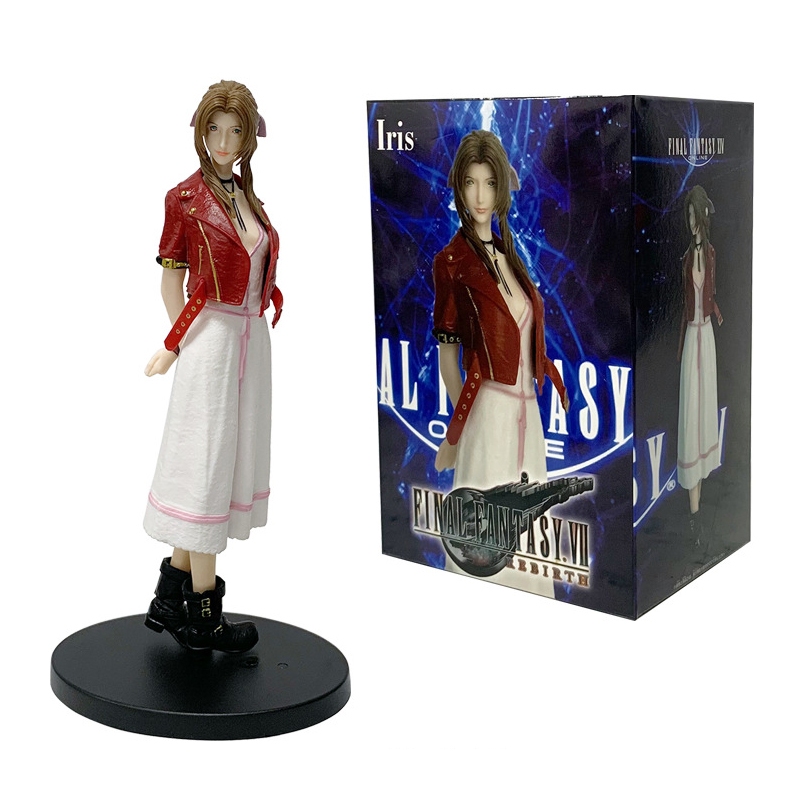 21 ซม. Final Fantasy VII เกมรูป Aerith Gainsborough เทพธิดา PVC Action Figures คอลเลกชันตกแต่งตุ๊กตาของเล่น
