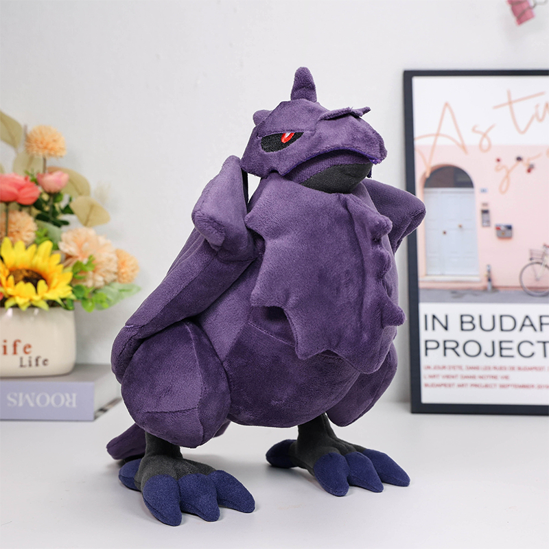 27 ซม.อะนิเมะ Pokemon Plush Corviknight Crow กระเป๋ามอนสเตอร์ Plush ของเล่นตุ๊กตาถือหมอนนุ่มตุ๊กตาเด็กวันเกิดคริสต์มาสของขวัญ
