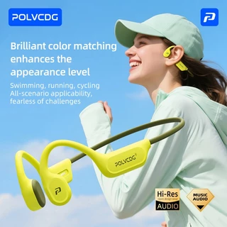 Polvcdg-X9-IPX8 หูฟังการนํากระดูกว่ายน้ํากันน้ําพร้อมหน่วยความจํา 32G/8G สําหรับเล่นกีฬา/ปั่นจักรยาน/ฟิตเนส ติดตั้งพร้อมไมโครโฟนและเทคโนโลยี Bluetooth 6.0