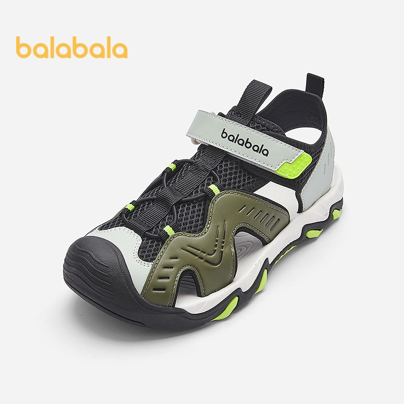 รองเท้าแตะเด็ก Balabala แบบเปิดระบายอากาศ ออกแบบสำหรับหนุ่มๆ ในซั머ใหม่นี้