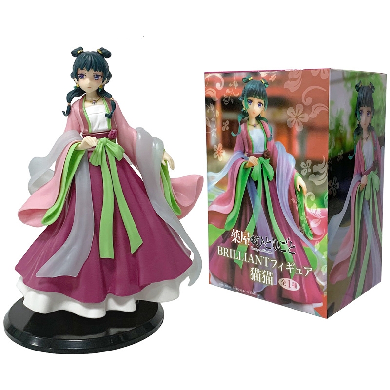 18 ซม.อะนิเมะ Apothecary Diaries สไตล์โบราณ Maomao กระโปรงคลาสสิก PVC รูปปั้นตัวเลขการกระทําคอลเลกชันตกแต่งตุ๊กตาของเล่น