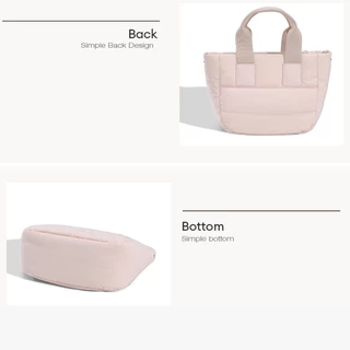 David Jones Paris Bubble Bag 2025 ฤดูใบไม้ผลิฤดูร้อนใหม่คอลเลกชัน Designer ผู้หญิงน้ําหนักเบาลงผ้า Top-Handle กระเป๋า