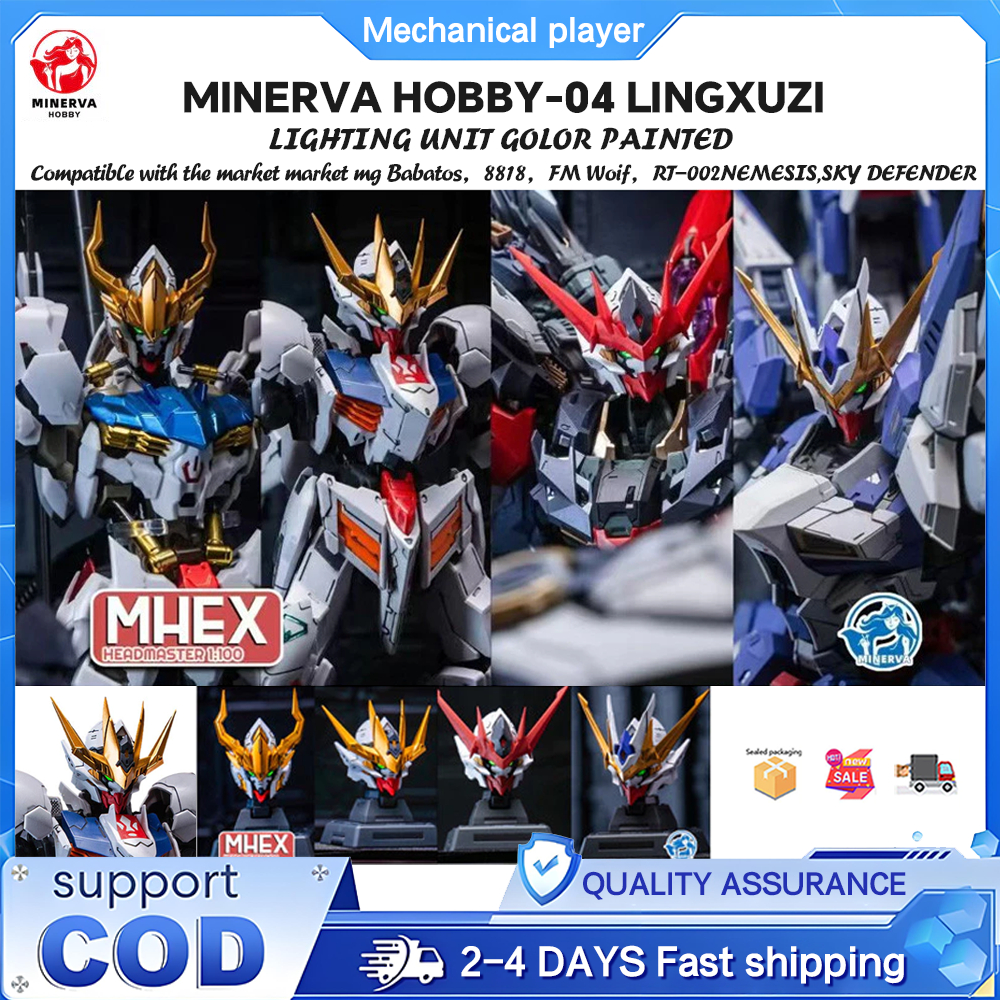 Minerva hobby 04 LINGXUZI Minerva hobby Head แกะสลักตํานานกลเหมาะสําหรับ mg Babatos