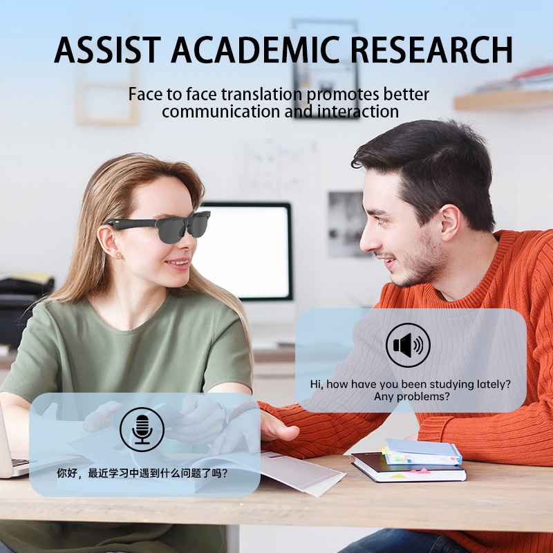 แว่นตา XG88PRO หูฟังไร้สายบลูทูธชุดหูฟัง 5.3 สเตอริโอ OWS ชุดหูฟังบลูทูธ