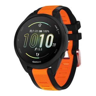ซิลิโคนสายกีฬาสําหรับผู้เบิกทาง Garmin 70/170/165/245/570 42 มม.สําหรับ Garmin Vivoactive 5/3/Venu SQ2 เปลี่ยนสายรัดข้อมือ Anti Rust Pin Buckle