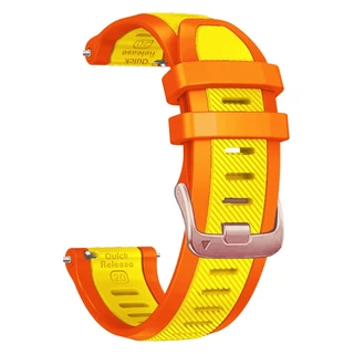 ซิลิโคนสายกีฬาสําหรับผู้เบิกทาง Garmin 70/170/165/245/570 42 มม.สําหรับ Garmin Vivoactive 5/3/Venu SQ2 เปลี่ยนสายรัดข้อมือ Anti Rust Pin Buckle