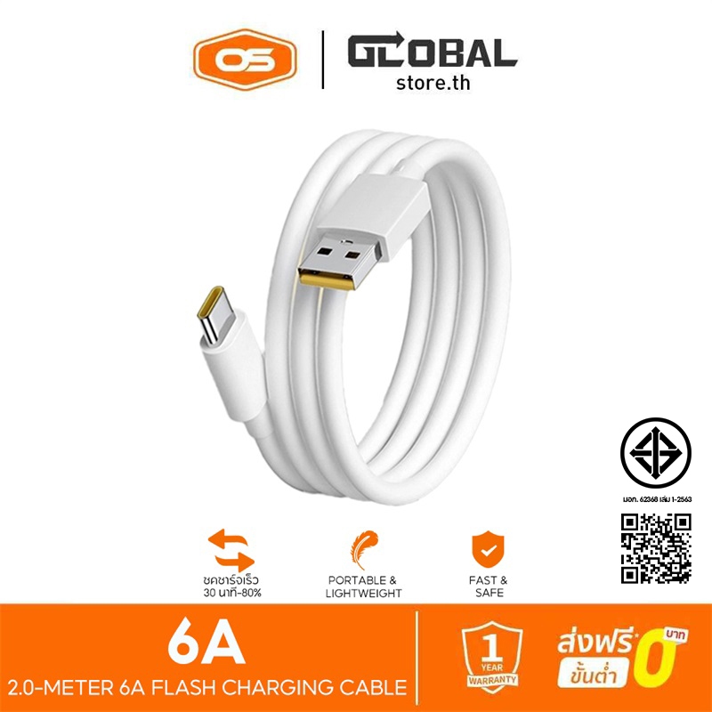 ชุดชาร์จเร็ว OP 33W 65W 80W SUPERVOOC ใหม่ เหมาะสําหรับซีรีส์ทุกรุ่น รับประกัน 1 ปี