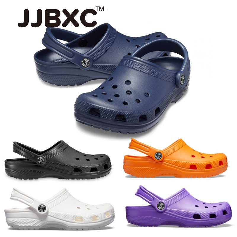 JJBXC รองเท้าหัวโต รองเท้าแตะรู ระบายอากาศ กันลื่น นุ่ม ใส่สบาย